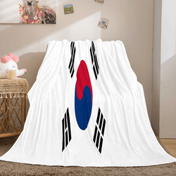 Famous Country National Flag Flannel Fleece Throw Blanket Bedding Sets (Online Order Only)