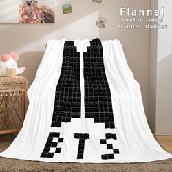 Kpop BTS Butter Bangtan Boys Cosplay Flannel Blanket Bedding Sets (Online Order Only)