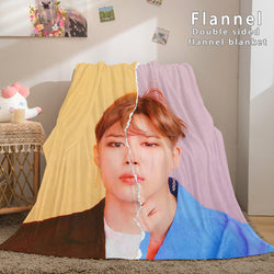 Kpop BTS Butter Bangtan Boys Cosplay Flannel Blanket Bedding Sets (Online Order Only)
