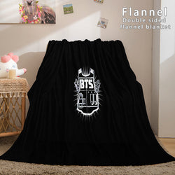 Kpop BTS Butter Bangtan Boys Cosplay Flannel Blanket Bedding Sets (Online Order Only)