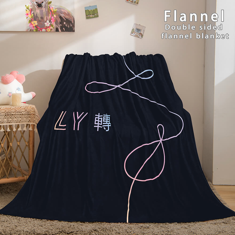 Kpop BTS Butter Bangtan Boys Cosplay Flannel Blanket Bedding Sets (Online Order Only)