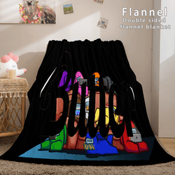 Kpop BTS Butter Bangtan Boys Cosplay Flannel Blanket (Online Order Only)