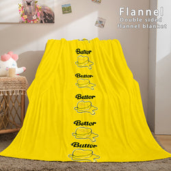 Kpop BTS Butter Bangtan Boys Cosplay Flannel Blanket (Online Order Only)