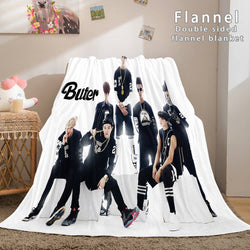 Kpop BTS Butter Cosplay Flannel Blanket (Online Order Only)