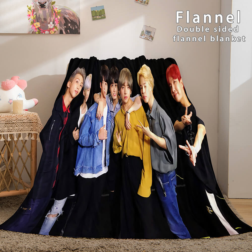 Kpop BTS Butter Cosplay Flannel Blanket (Online Order Only)