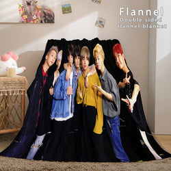 Kpop BTS Butter Cosplay Flannel Blanket (Online Order Only)