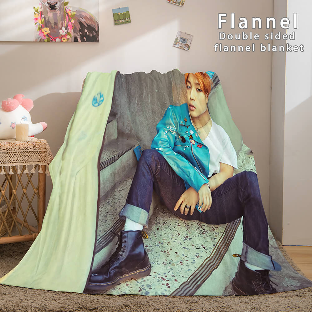 Kpop BTS Butter Cosplay Flannel Blanket (Online Order Only)