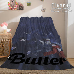 Kpop BTS Butter Cosplay Flannel Blanket (Online Order Only)