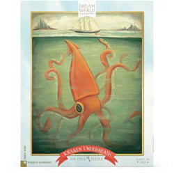 Kraken Underneath Dream World 500 Piece Jigsaw Puzzle NYPC