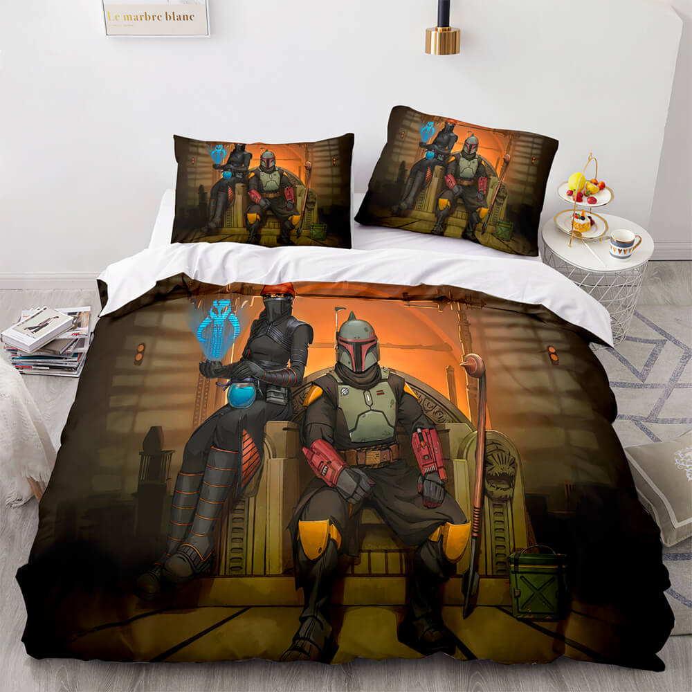 Krrsantan Boba Fett Fennec Shand Trailer Stills Bedding Set Duvet Cover (Online Order Only)