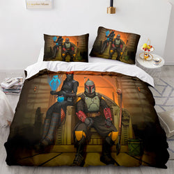 Krrsantan Boba Fett Fennec Shand Trailer Stills Bedding Set Duvet Cover (Online Order Only)