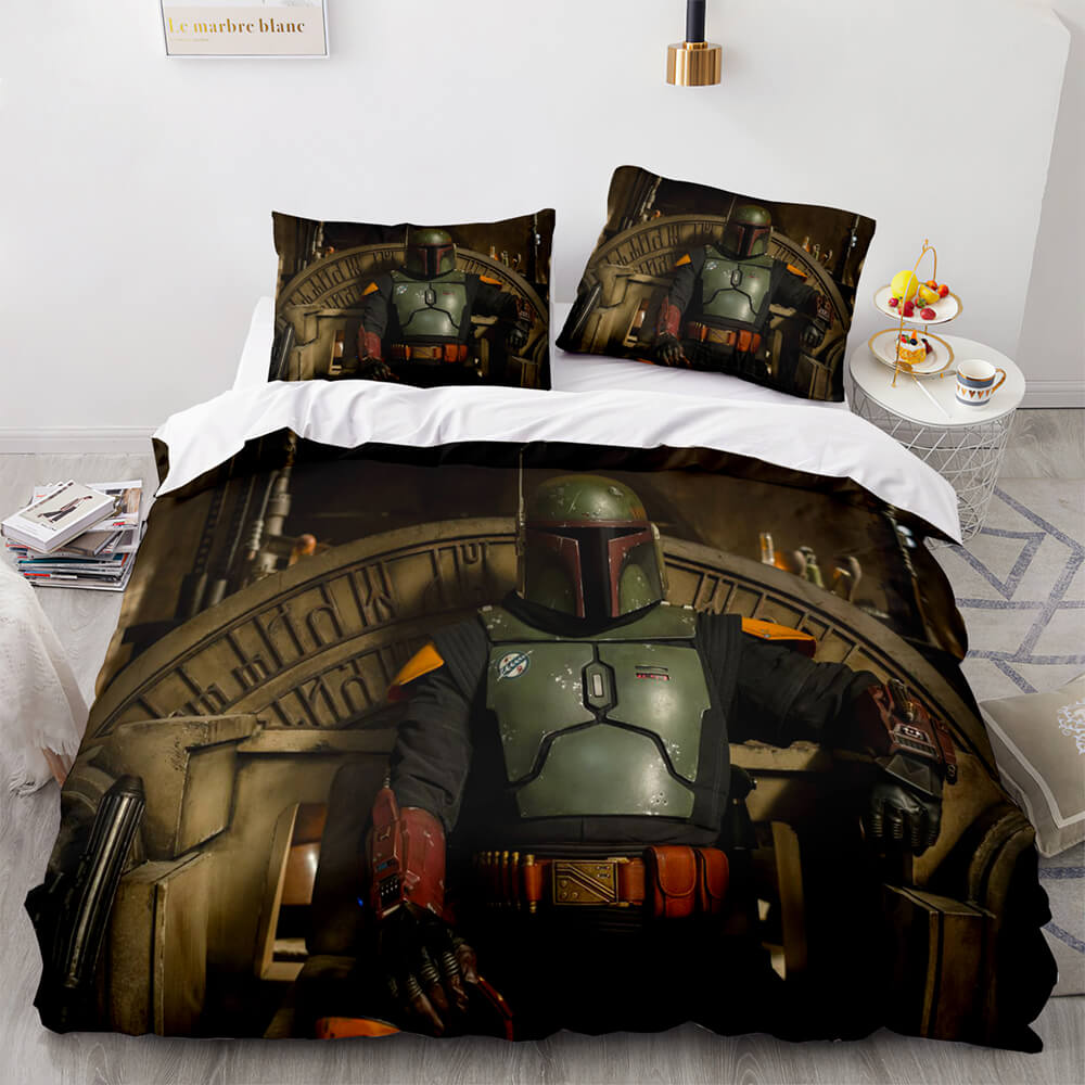 Krrsantan Boba Fett Fennec Shand Trailer Stills Bedding Set Duvet Cover (Online Order Only)