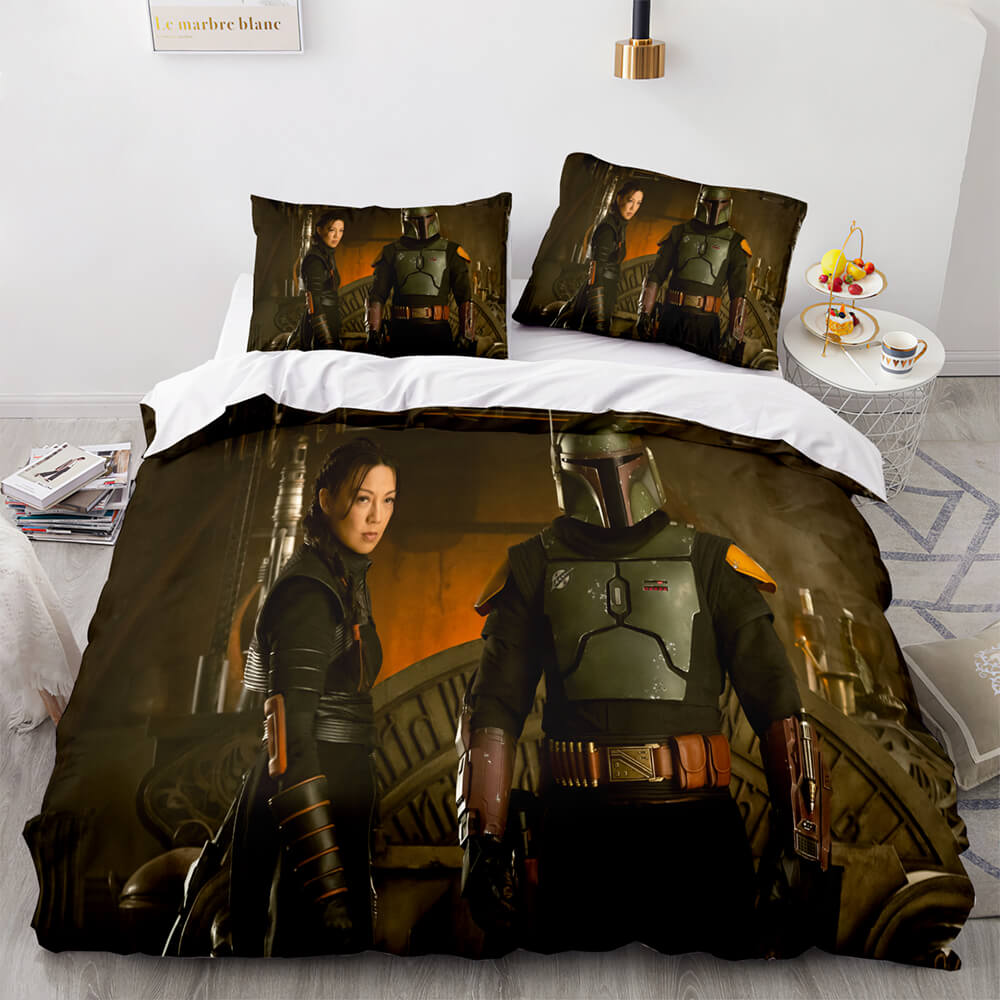 Krrsantan Boba Fett Fennec Shand Trailer Stills Bedding Set Duvet Cover (Online Order Only)