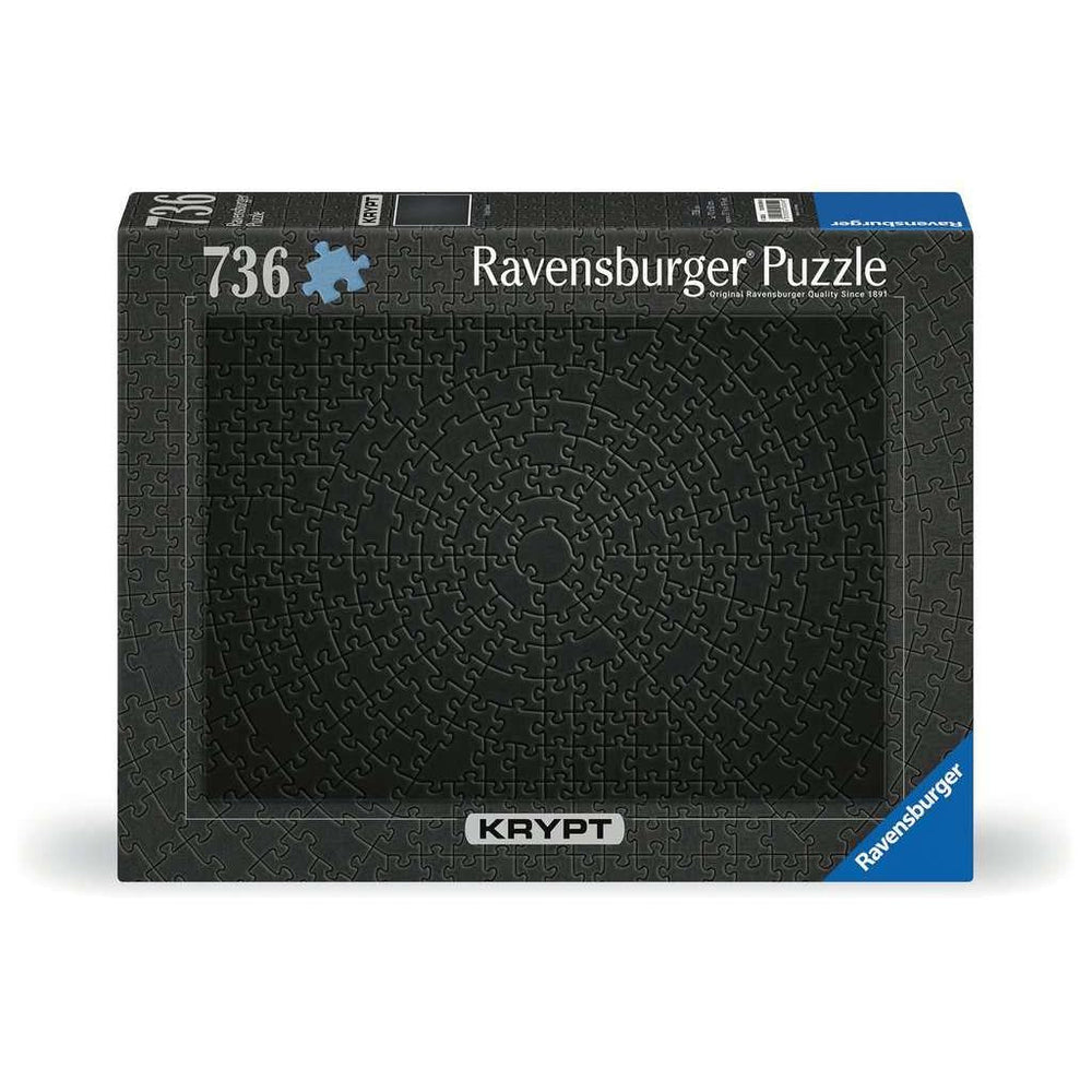 Krypt Black 736 Piece Jigsaw Puzzle Ravensburger (ONLINE ORDER ONLY)