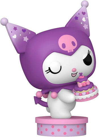 Hello Kitty and Friends Kuromi 20th Anniversary Kuromi with Cake Funko Pop! Vinyl Figure #108 with Funko Protector (ONLINE ORDER ONLY)
