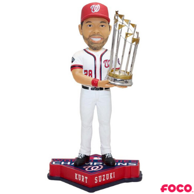 Washington Nationals 2019 World Series Champions Bobbleheads (ONLINE ORDER ONLY)