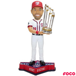Washington Nationals 2019 World Series Champions Bobbleheads (ONLINE ORDER ONLY)