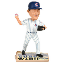 Chicago Cubs 2016 World Series Newspaper Bobbleheads (ONLINE ORDER ONLY)