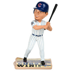Chicago Cubs 2016 World Series Newspaper Bobbleheads (ONLINE ORDER ONLY)