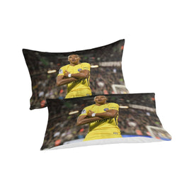 Kylian Mbappé Pattern Bedding Set Quilt Cover Without Filler (Online Order Only)