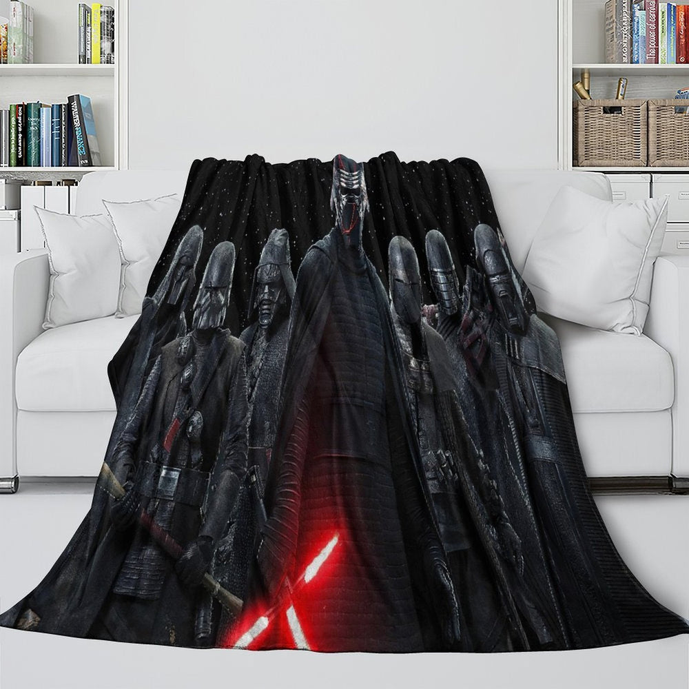 Kylo Ren Blanket Flannel Throw Room Decoration (ONLINE ORDER ONLY)