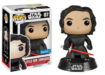 Funko Star Wars: The Force Awakens Pop! Unmasked Kylo Ren 87 Vinyl Bobble-Head (ONLINE ORDER ONLY)