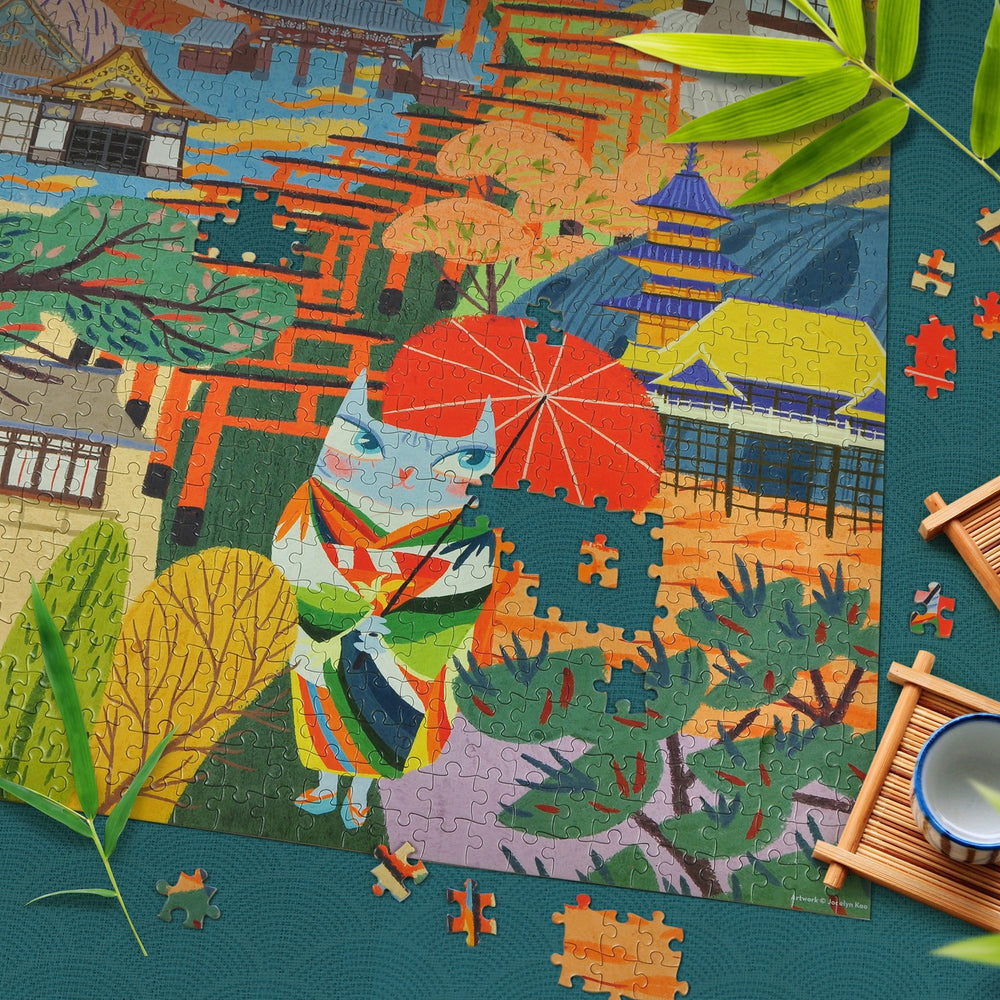 Kyoto 1000 Piece Jigsaw Puzzle Fred (ONLINE ORDER ONLY)