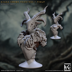 3D Printed Artisan Guild Rise of the Beastmen Bust Set 28mm 32mm (Online Only)