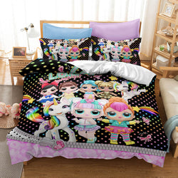 L.O.L Surprise Bedding Set Quilt Duvet Cover Without Filler (Online Order Only)