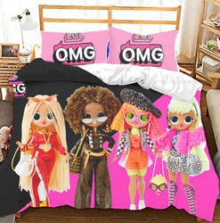 L.O.L Surprise Bedding Set Quilt Duvet Cover Without Filler (Online Order Only)