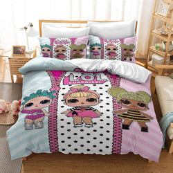 L.O.L Surprise Bedding Set Quilt Duvet Cover Without Filler (Online Order Only)