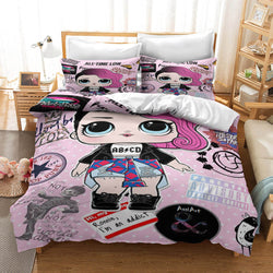 L.O.L Surprise Bedding Set Quilt Duvet Cover Without Filler (Online Order Only)