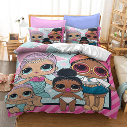 L.O.L Surprise Bedding Set Quilt Duvet Cover Without Filler (Online Order Only)