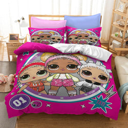 L.O.L Surprise Bedding Set Duvet Cover Without Filler (Online Order Only)
