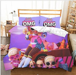 L.O.L Surprise Bedding Set Duvet Cover Without Filler (Online Order Only)