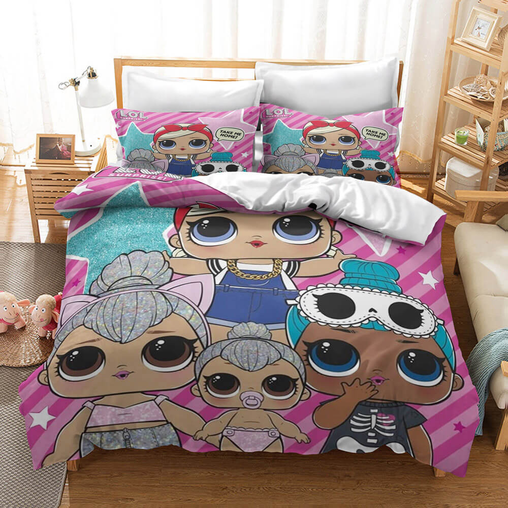 L.O.L Surprise Bedding Set Duvet Cover Without Filler (Online Order Only)