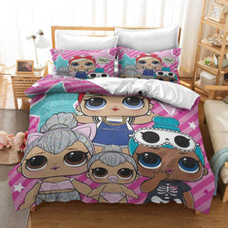L.O.L Surprise Bedding Set Duvet Cover Without Filler (Online Order Only)