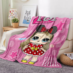 L.O.L Surprise Blanket Flannel Fleece Throw Blanket Room Decoration (Online Order Only)