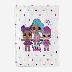 L.O.L Surprise Blanket Flannel Fleece Throw Blanket Room Decoration (Online Order Only)