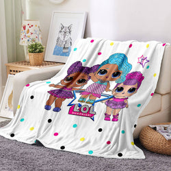 L.O.L Surprise Blanket Flannel Fleece Throw Blanket Room Decoration (Online Order Only)