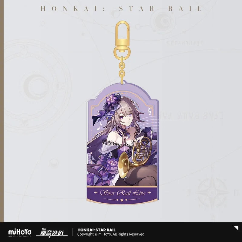 LIVE Series Quicksand Acrylic Keychain (ONLINE ORDER ONLY)