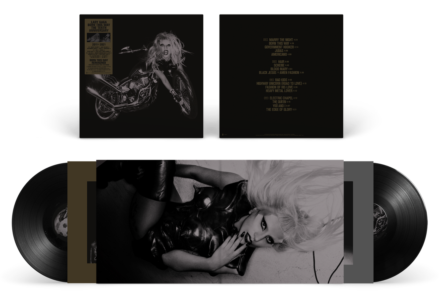LADY GAGA - BORN THIS WAY THE TENTH ANNIVERSARY [3 LP] [Vinyl] (ONLINE ORDER ONLY)