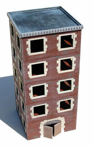 LAOGCB005 Modular Five Story City Building 28mm Scale (ONLINE ORDER ONLY)