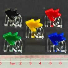 LAOTS233 Headquarter Markers by Litko Game Accessories (ONLINE ORDER ONLY)