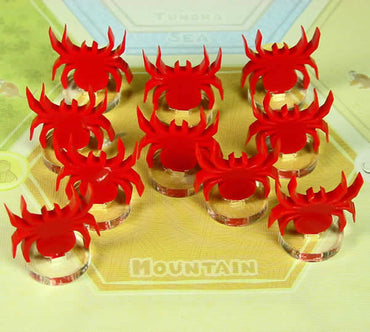 LAOTS310 Arachnid Markers (10) Dominant Species Litko (ONLINE ORDER ONLY)