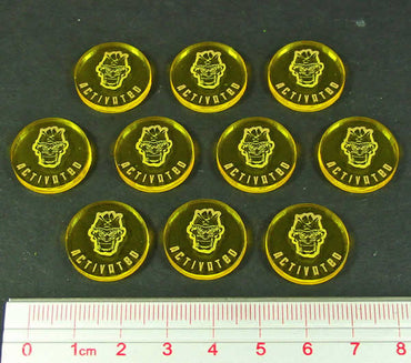 LAOTS359TYL Disposable Heroes Activated Tokens (10) Litko (ONLINE ORDER ONLY)