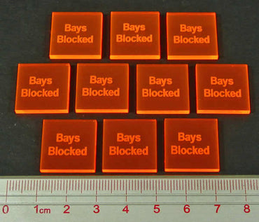 LAOTS433FLO Bays Blocked Tokens (10) Firestorm Armada Litko (ONLINE ORDER ONLY)