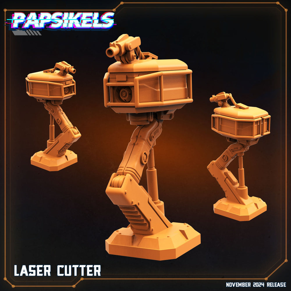 3D Printed Papsikels Lazer Cutter Nov 2024 Scifi 28mm 32mm (Online Only)