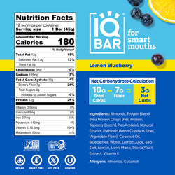 Lemon Blueberry (12 Bars) (ONLINE ORDER ONLY)