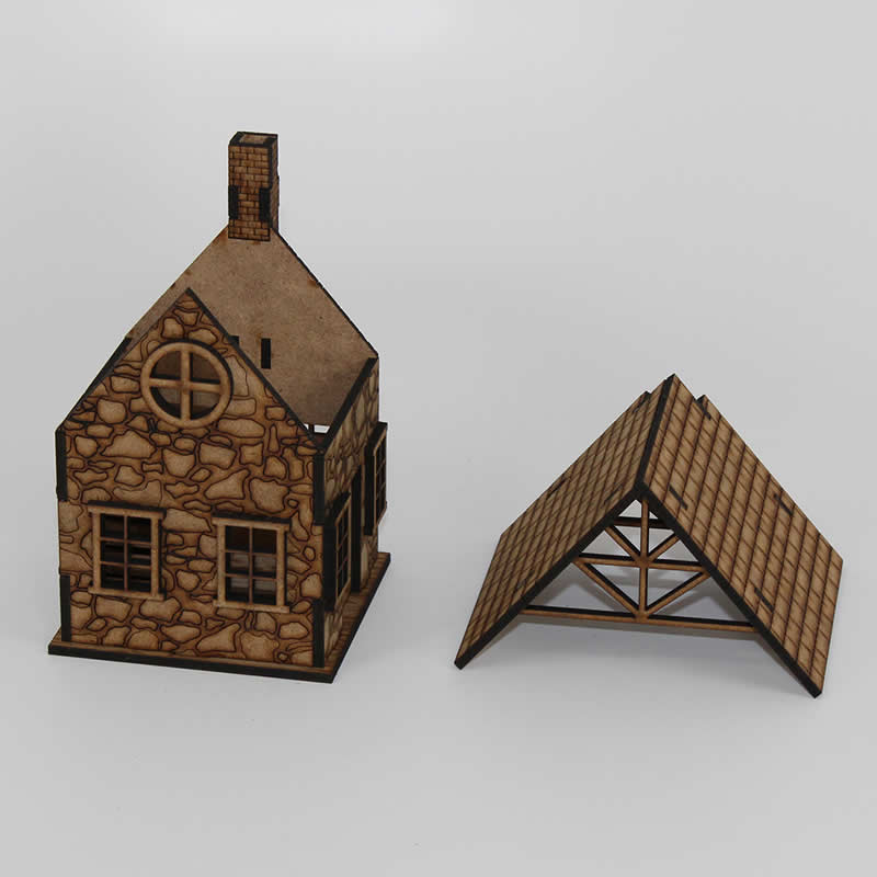 LCW1131 Primrose The Widows Cottage 28mm Scale Miniature Terrain (ONLINE ORDER ONLY)